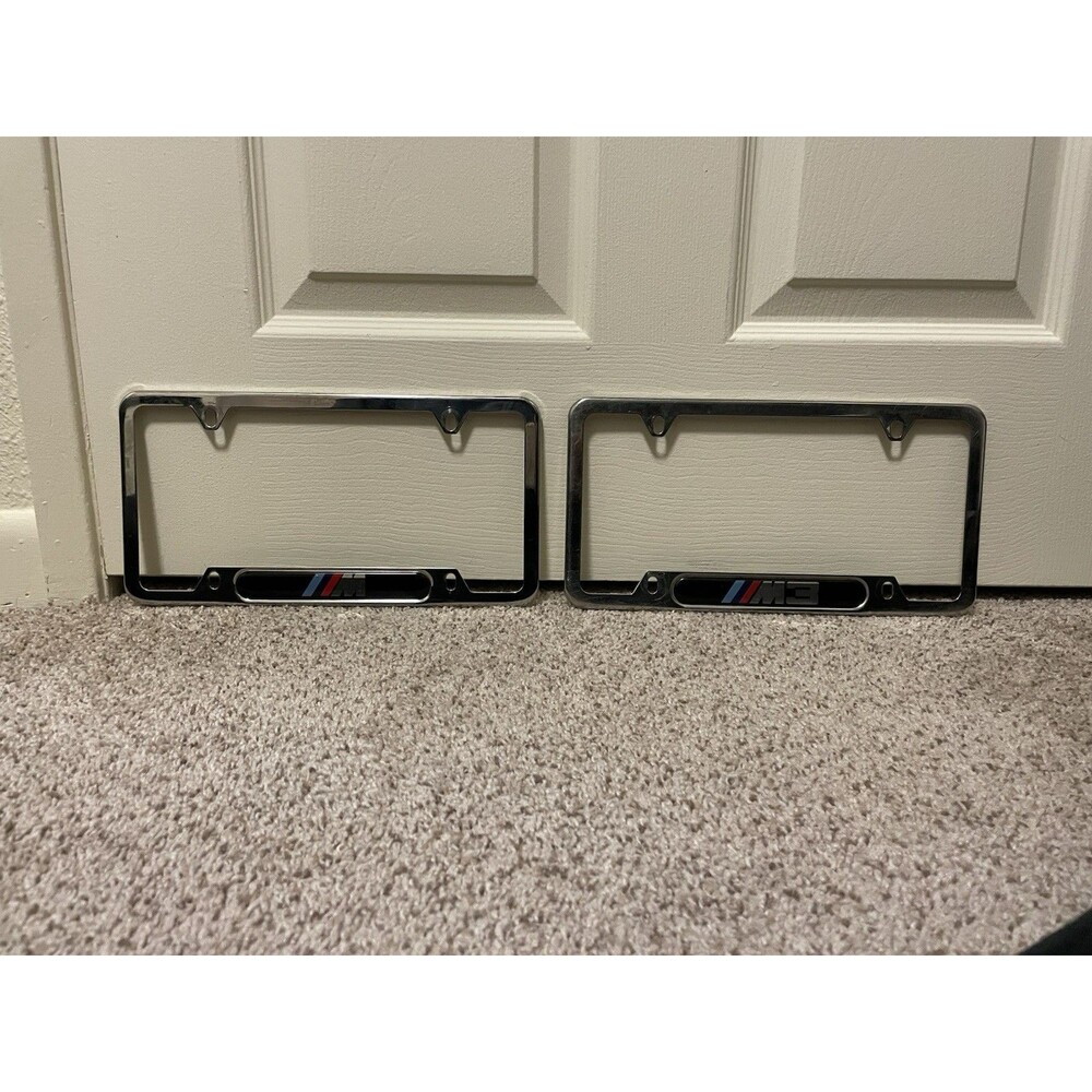 BMW M Performance License Plate Frame  - Used